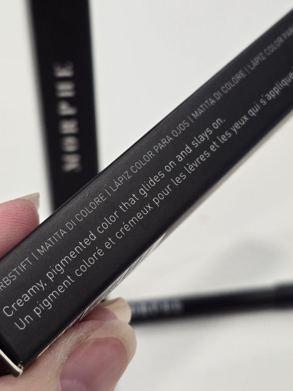 Morphe ✦ Harper Color Pencil ✦ Electric Blue Creamy Long‑Wear Lip Eye Liner 1.5g - Picture 4 of 8